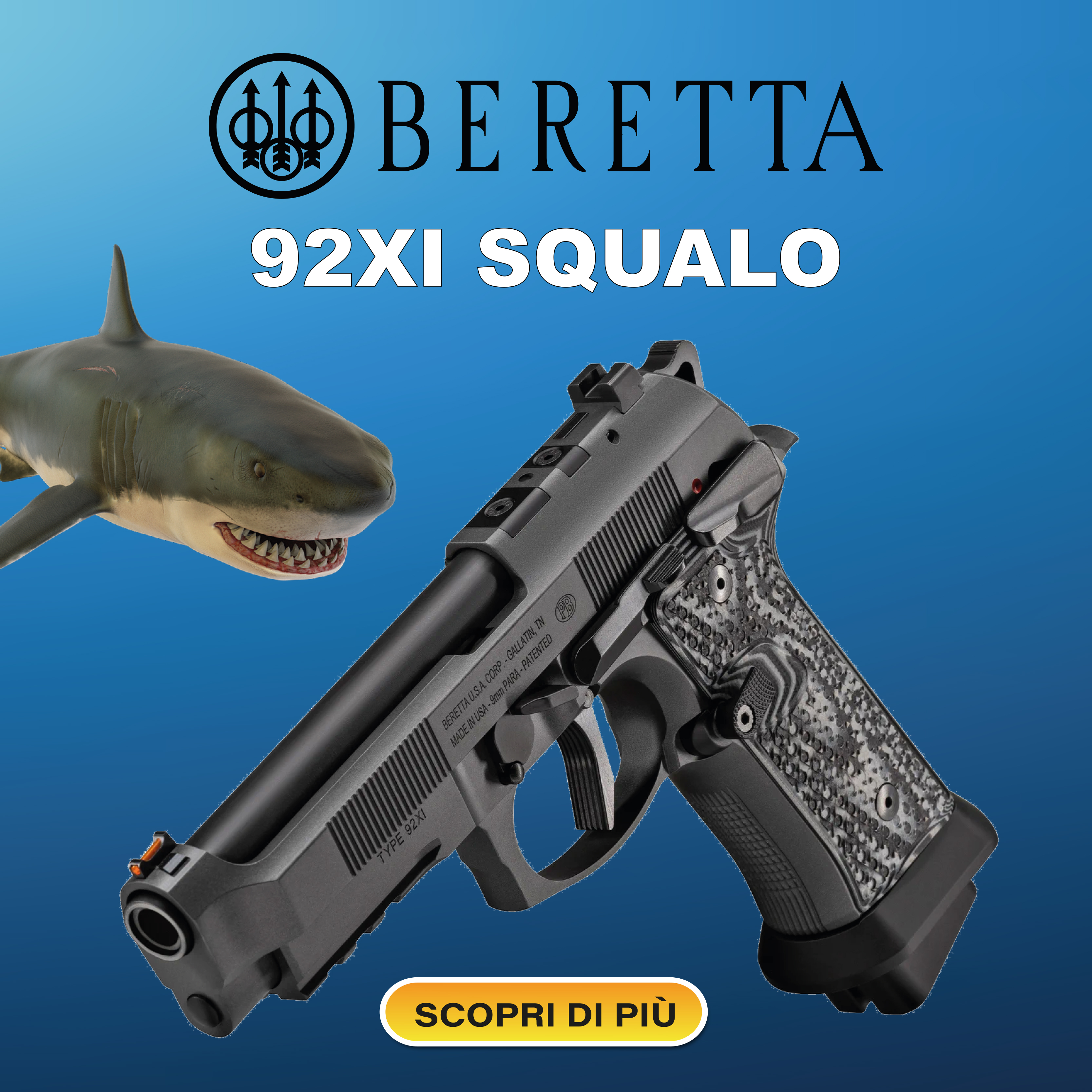 Beretta 92XI Squalo